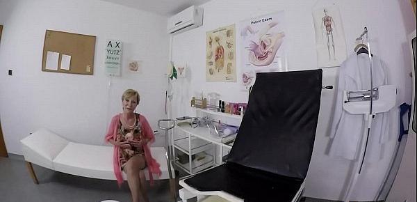  busty granny gets pov fucked by her doctor